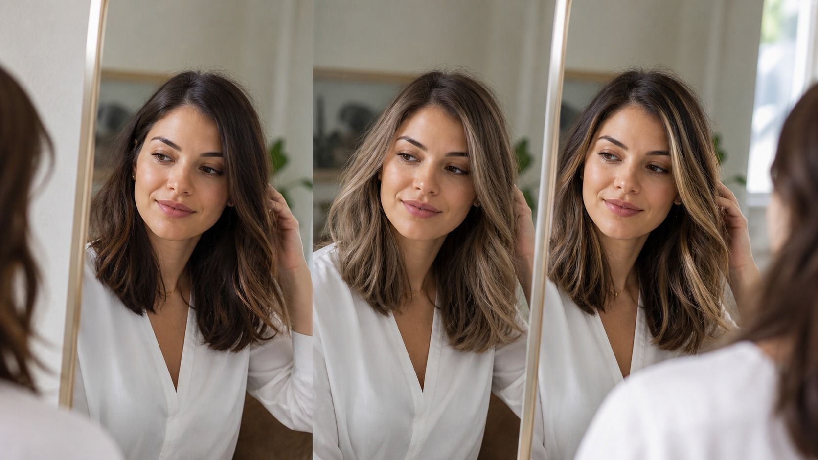 Testing realistic virtual hair color previews